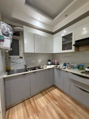 Kitchen in 3 BHK Builder Floor at Sector 12 – for Rent