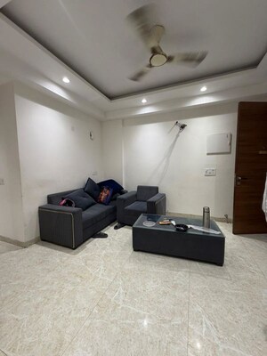 Living Room in 3 BHK Builder Floor at Sector 12 – for Rent