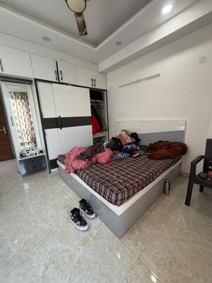 Bedroom in 3 BHK Builder Floor at Sector 12 – for Rent