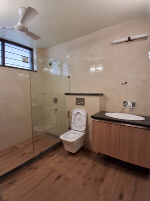 Bathroom in 3 BHK Builder Floor at South City 1 – for Rent