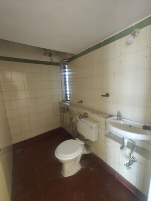 Bathroom in 2 BHK Apartment at Ahuja Harbour Estate , Nerul Sector 19a – for Rent