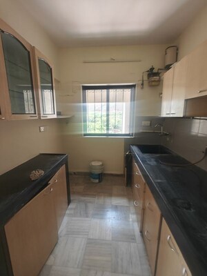 Kitchen in 2 BHK Apartment at Ahuja Harbour Estate , Nerul Sector 19a – for Rent