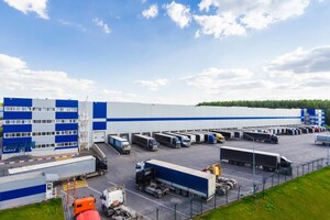  Warehouse – Exterior View View at BSD Express City, Kanpur Road - for Rent