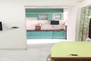 Kitchen in 1 BHK Apartment at Bella Casa, Kharadi – for Rent
