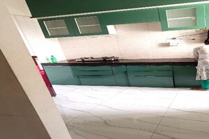Kitchen in 1 BHK Apartment at Bella Casa, Kharadi – for Rent