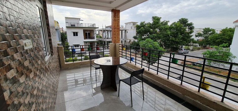 Balcony, prajay-water-front-phase-ii 6+ Bedroom 440 Sq.Yd. Villa In Shamirpet Hyderabad 10400346