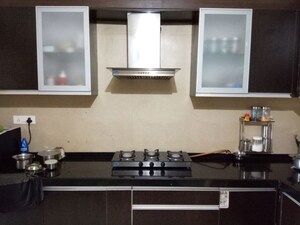 Kitchen in 2.5 BHK Apartment at Akshar Elementa, Wakad – for Rent