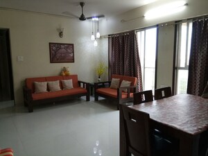 Living Room in 2.5 BHK Apartment at Akshar Elementa, Wakad – for Rent