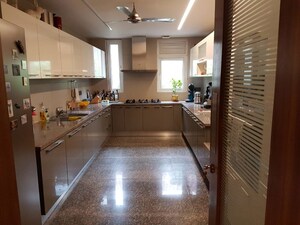 Kitchen in 4 BHK Builder Floor at Vasant Vihar – for Rent