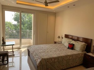 Bedroom in 4 BHK Builder Floor at Vasant Vihar – for Rent