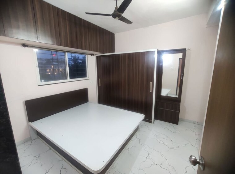 Master Bedroom, kamgar putala vasahat 2 Bedroom 784 Sq.Ft. Builder Floor In Kamgar Putala Vasahat Pune 10400402