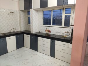 Kitchen in 2 BHK Builder Floor at Kamgar Putala Vasahat – for Rent