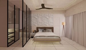 Bedroom in 3 BHK Apartment at Raheja Princess, Prabhadevi – for Sale