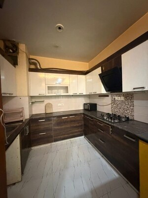 Kitchen in 3 BHK Builder Floor at Civil Lines – for Rent