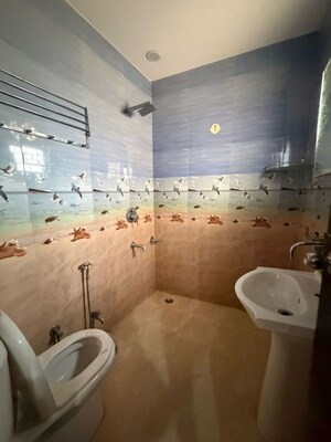 Bathroom in 3 BHK Builder Floor at Civil Lines – for Rent