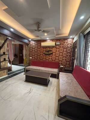 Living Room in 3 BHK Builder Floor at Civil Lines – for Rent