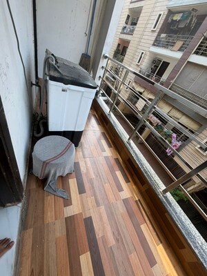 Balcony in 3 BHK Builder Floor at Sector 30 – for Rent