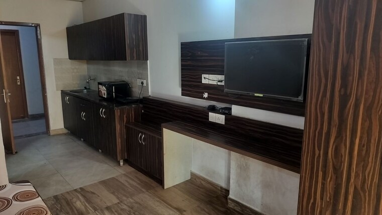 Kitchen, paramount-golf-forest-studio-apartments-oak-tower 1 RK 435 Sq.Ft. Apartment In Zeta I Greater Noida Greater Noida 10400459