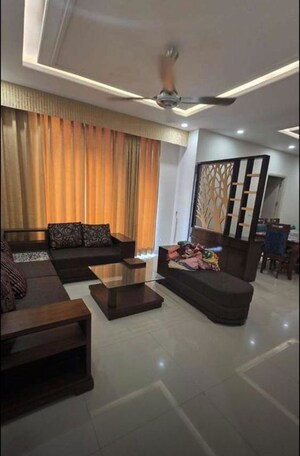 Living Room in 3 BHK Apartment at La Prisma, Dhakoli – for Rent
