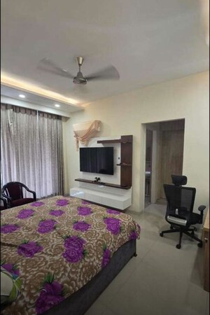 Bedroom in 3 BHK Apartment at La Prisma, Dhakoli – for Rent