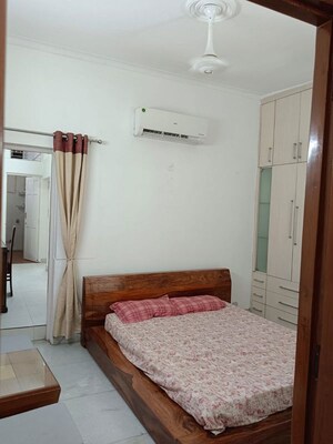 Bedroom in 2 BHK Builder Floor at Lajpat Nagar 4 – for Rent