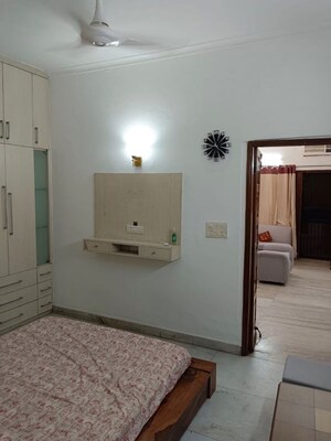 Bedroom in 2 BHK Builder Floor at Lajpat Nagar 4 – for Rent