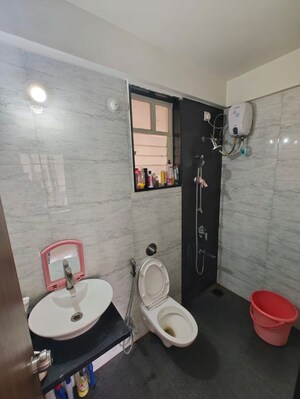 Bathroom in 2 BHK Apartment at Kohinoor Tinsel County, Hinjewadi – for Rent