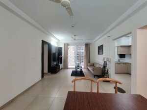 Living Room in  Apartment at Bhartiya Nikoo Homes Phase 2, Thanisandra Main Road – for Rent