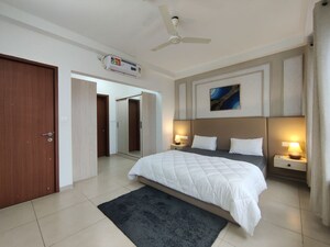 Bedroom in  Apartment at Bhartiya Nikoo Homes Phase 2, Thanisandra Main Road – for Rent