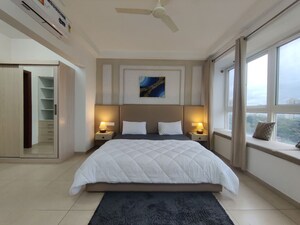 Bedroom in  Apartment at Bhartiya Nikoo Homes Phase 2, Thanisandra Main Road – for Rent