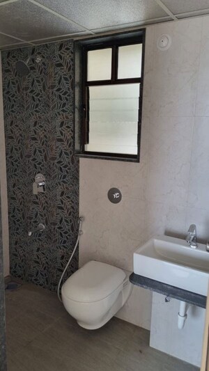 Bathroom in 2 BHK Apartment at Akshar Elementa, Wakad – for Sale