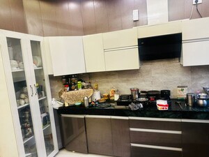 Kitchen in 3 BHK Builder Floor at Sector 21 – for Sale
