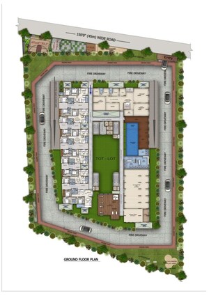 Master Plan in 3 BHK Apartment at EAPL Sri Tirumala Fortune, Tukkuguda – for Sale
