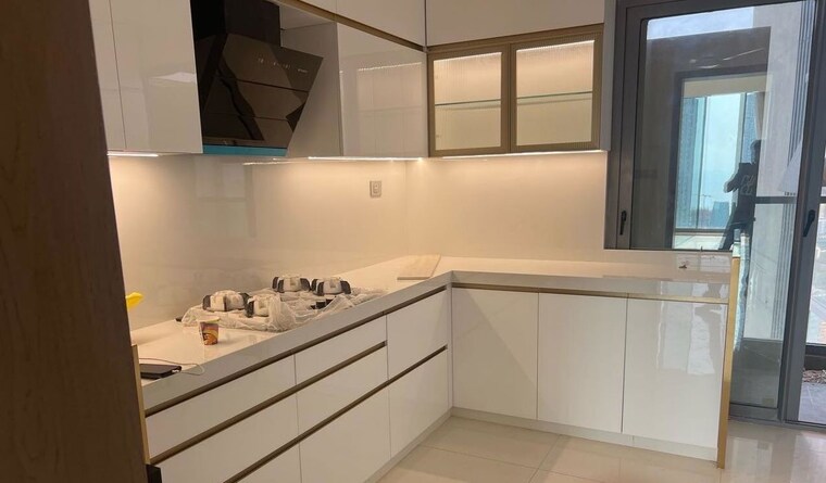 Kitchen, rustomjee-crown 4 Bedroom 2340 Sq.Ft. Apartment In Prabhadevi Mumbai 10400556