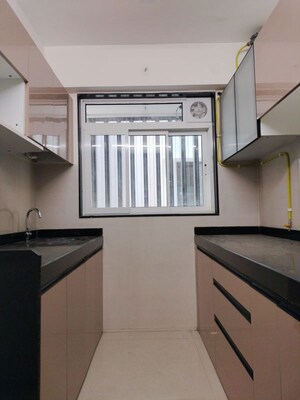 Kitchen in 1.5 BHK Apartment at Rustomjee Seasons Bandra East, Bandra East – for Rent