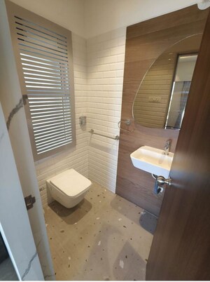 Bathroom in 3 BHK Apartment at Sigma Emerald, Santacruz East – for Rent