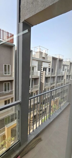 Balcony in 3 BHK Apartment at Smart World Orchard, Sector 61 – for Rent