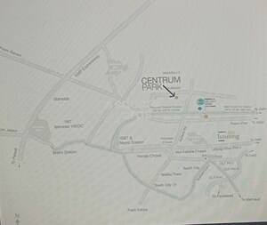 3 BHK Apartment – Map Location View at Indiabulls Centrum Park, Sector 103 - for Sale