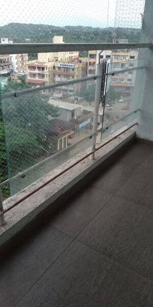Balcony in 1 BHK Apartment at Paranjape Forest Trails Pebbles, Bhugaon – for Rent
