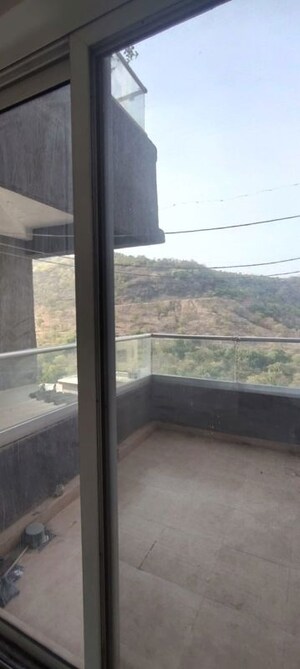 Balcony in 1 BHK Apartment at Paranjape Forest Trails Pebbles, Bhugaon – for Rent