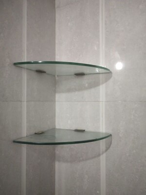 Bathroom in 2 BHK Apartment at Mahavir Plaza, Airoli – for Rent