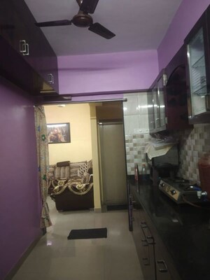 Kitchen in 2 BHK Apartment at Mahavir Plaza, Airoli – for Rent