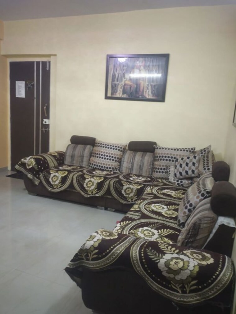 Living Room, mahavir-plaza 2 Bedroom 1150 Sq.Ft. Apartment In Airoli Navi Mumbai 10395835