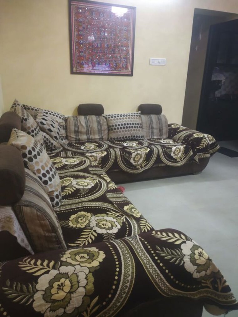 Living Room, mahavir-plaza 2 Bedroom 1150 Sq.Ft. Apartment In Airoli Navi Mumbai 10395835