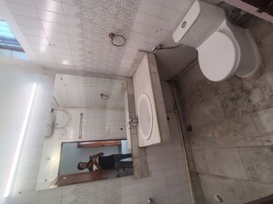 Bathroom in 3 BHK Builder Floor at Malviya Nagar – for Rent