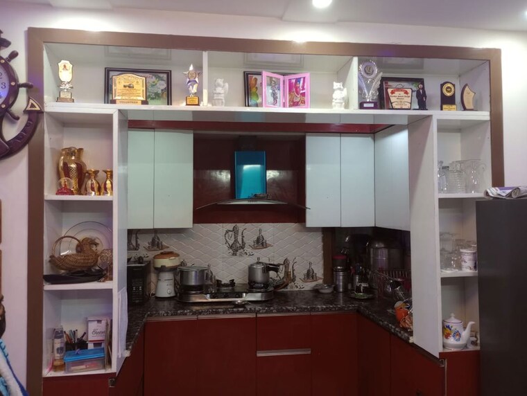 Kitchen, dwarka mor 3 Bedroom 1000 Sq.Ft. Builder Floor In Dwarka Mor Delhi 10400629