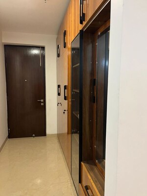 Building Lobby in 4 BHK Apartment at Emaar Orange Castle, Gomti Nagar – for Rent