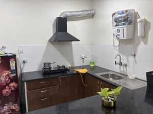 Kitchen in 3 BHK Apartment at Pareena Express Heights, Sector 99 – for Rent