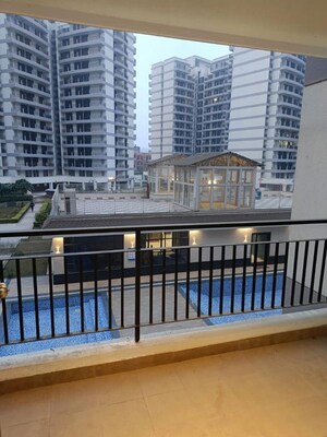 Balcony in 3 BHK Apartment at Pareena Express Heights, Sector 99 – for Rent