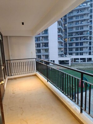 Balcony in 3 BHK Apartment at Pareena Express Heights, Sector 99 – for Rent